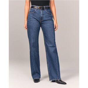 Abercrombie & Fitch The '90s Relaxed Jean High Rise Curve Love twisted seam